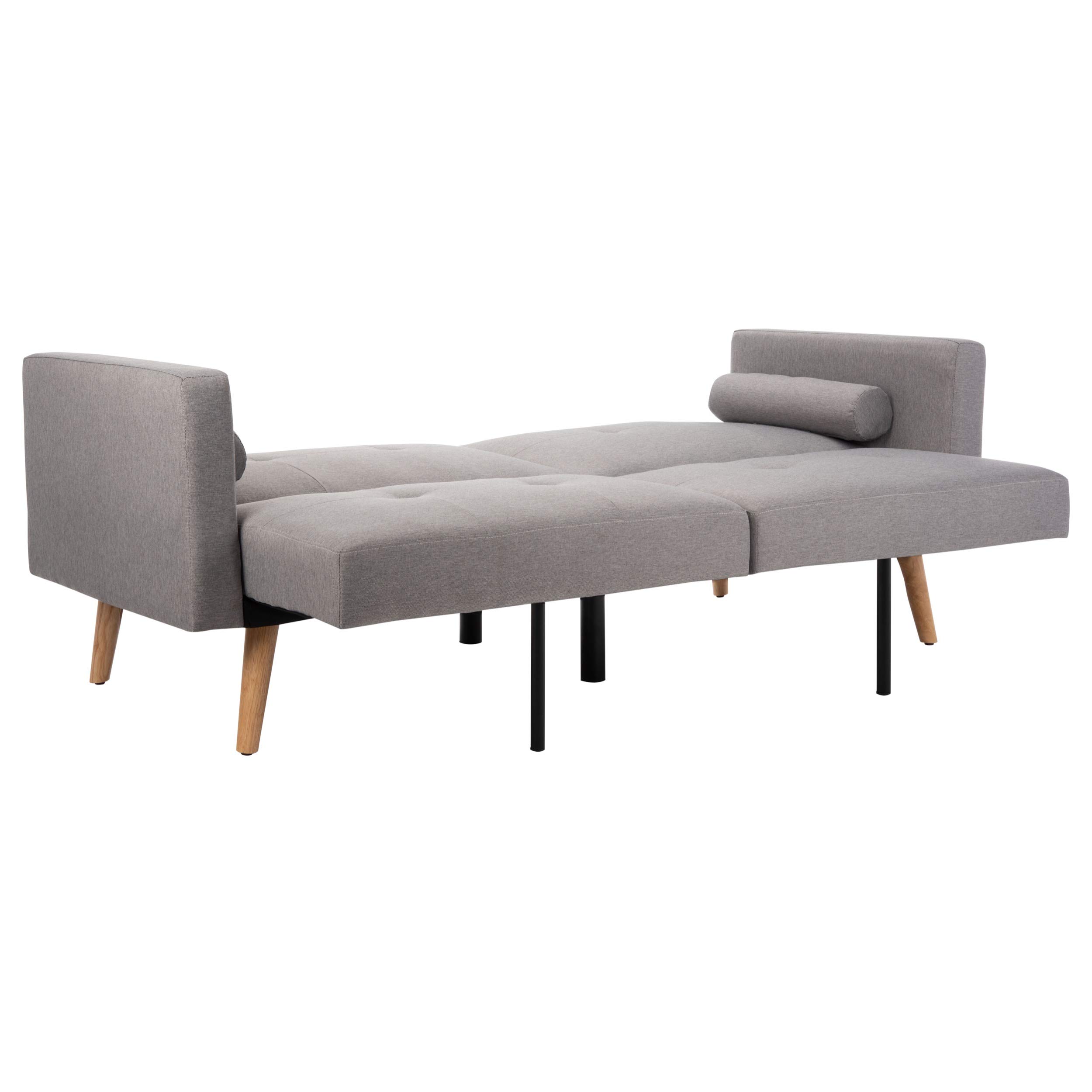 Safavieh Home Murray Retro Grey Convertible Sofa Bed - 71.7