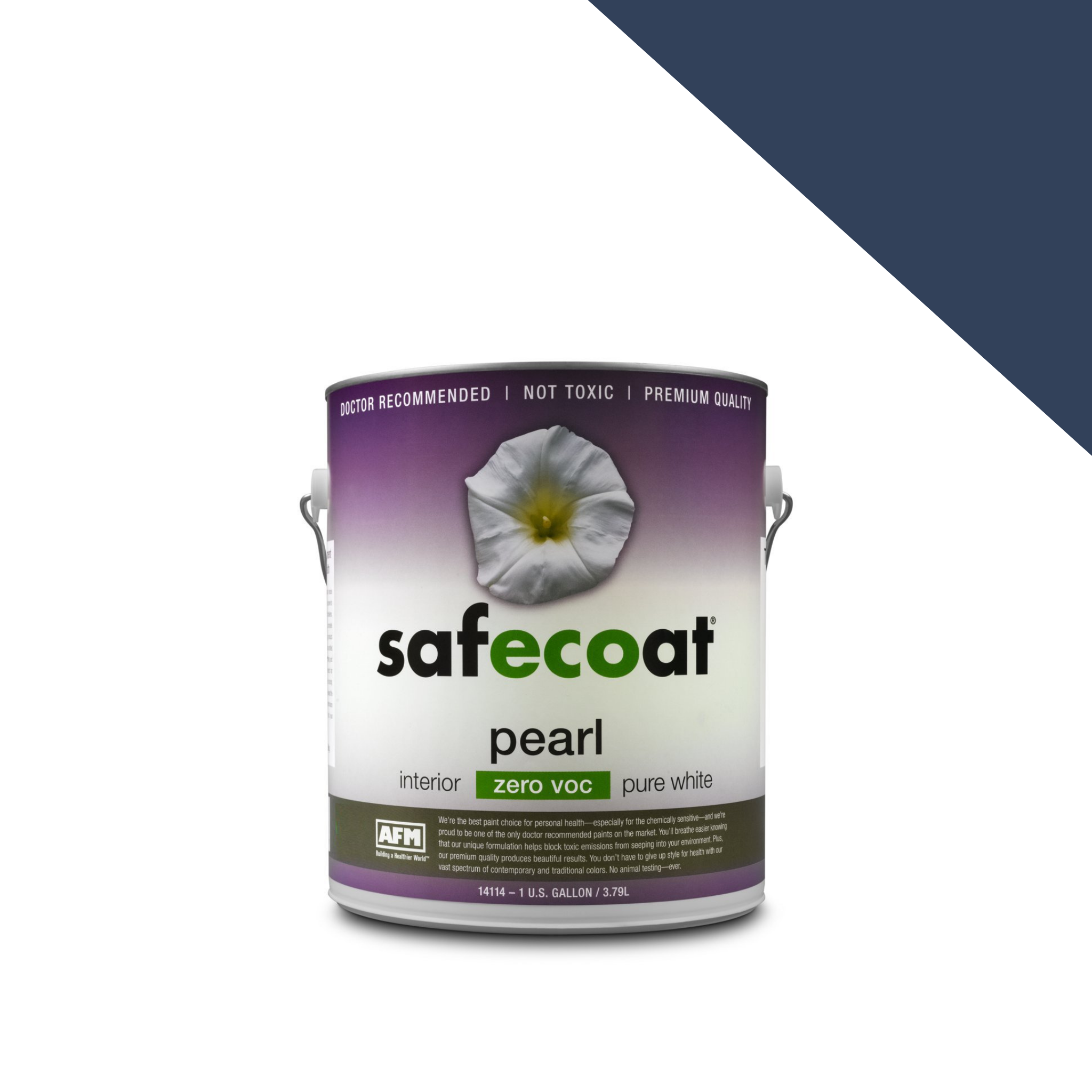 AFM Safecoat Pearl Interior Paint - Premium Fashion Colors for Walls & Ceilings | Eco-Friendly, Low VOC, Durable Finish for Living Rooms, Bedrooms & Offices
