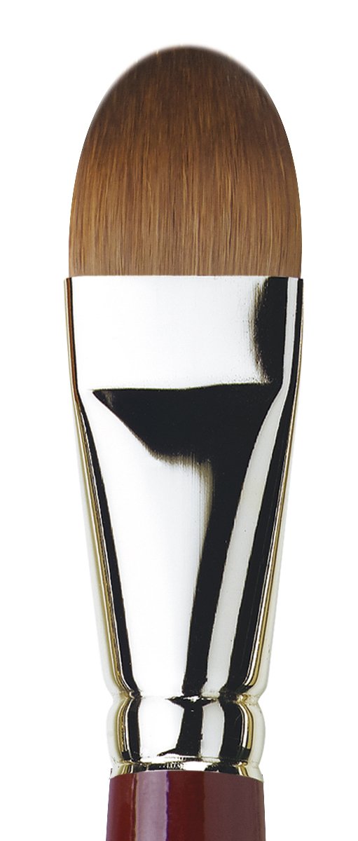 Premium da Vinci Oil & Acrylic Paint Brush Set - Kolinsky Red Sable Filbert Brush Size 30 (1815-30) - Ideal for Professional Artists, Canvas Painting & Fine Art Techniques