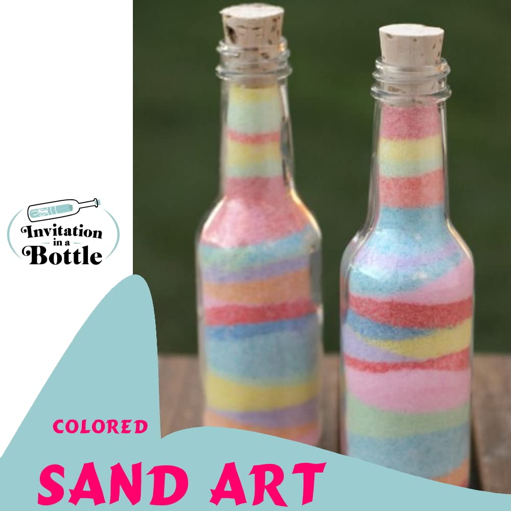 12-Pack Clear Glass Bottles with Wooden Cork Lids - 170ml/5.5 oz Wide Mouth Design - Reusable for DIY Crafts, Wedding Favors, Potion Bottles, Sand Art & Home Decor - Perfect for Party Invitations, Gift Packaging & Apothecary Storage