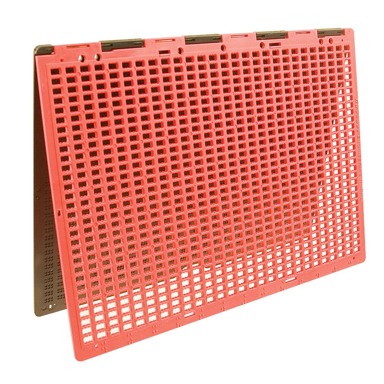 Braille Slate Full Page Writing Tool - Red and Black for Visually Impaired - Perfect for Classroom, Home, and Office Use