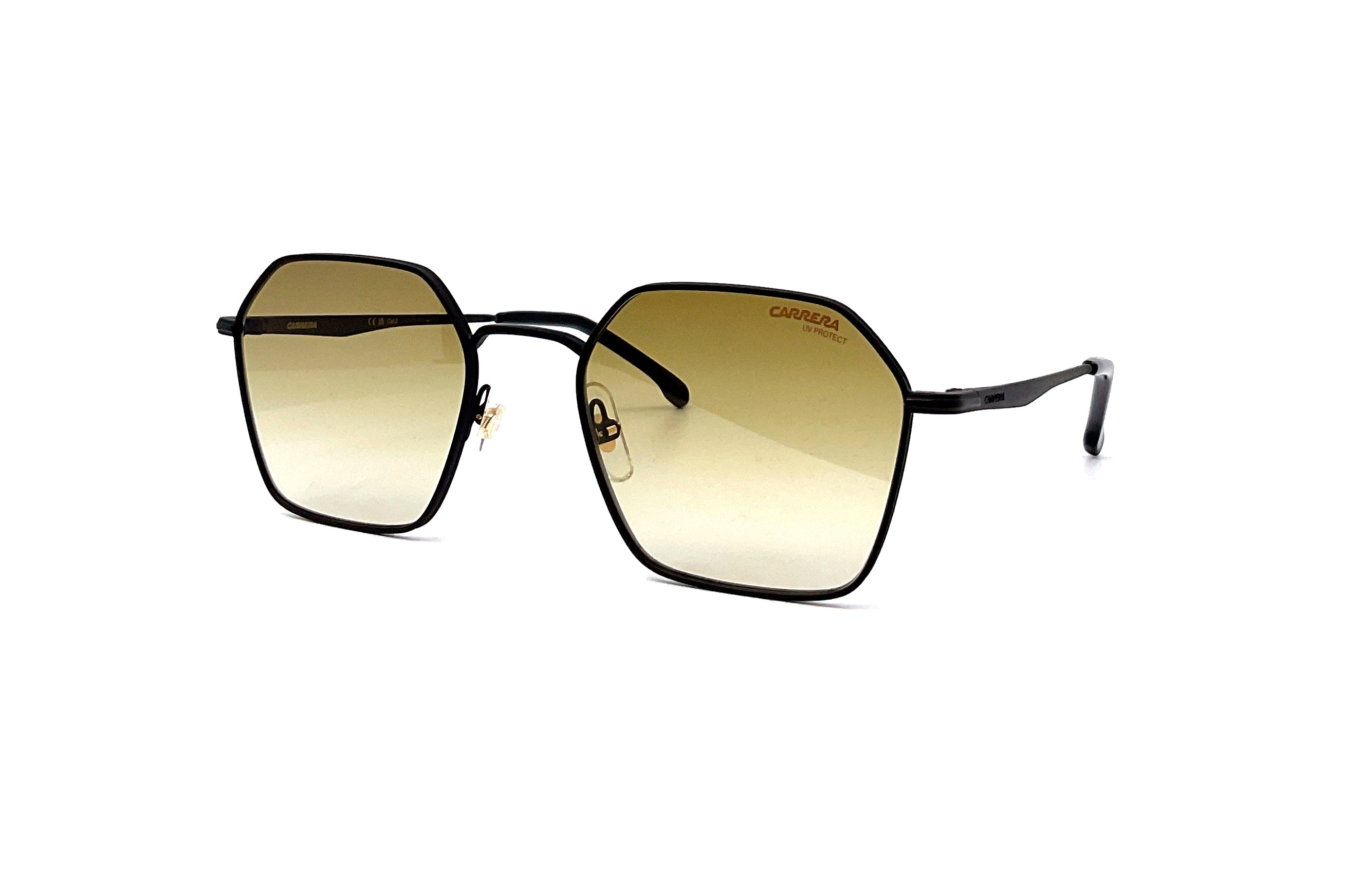 Carrera 334/S Matte Black Sunglasses - Polarized UV Protection for Men & Women - Perfect for Driving, Running, and Outdoor Activities