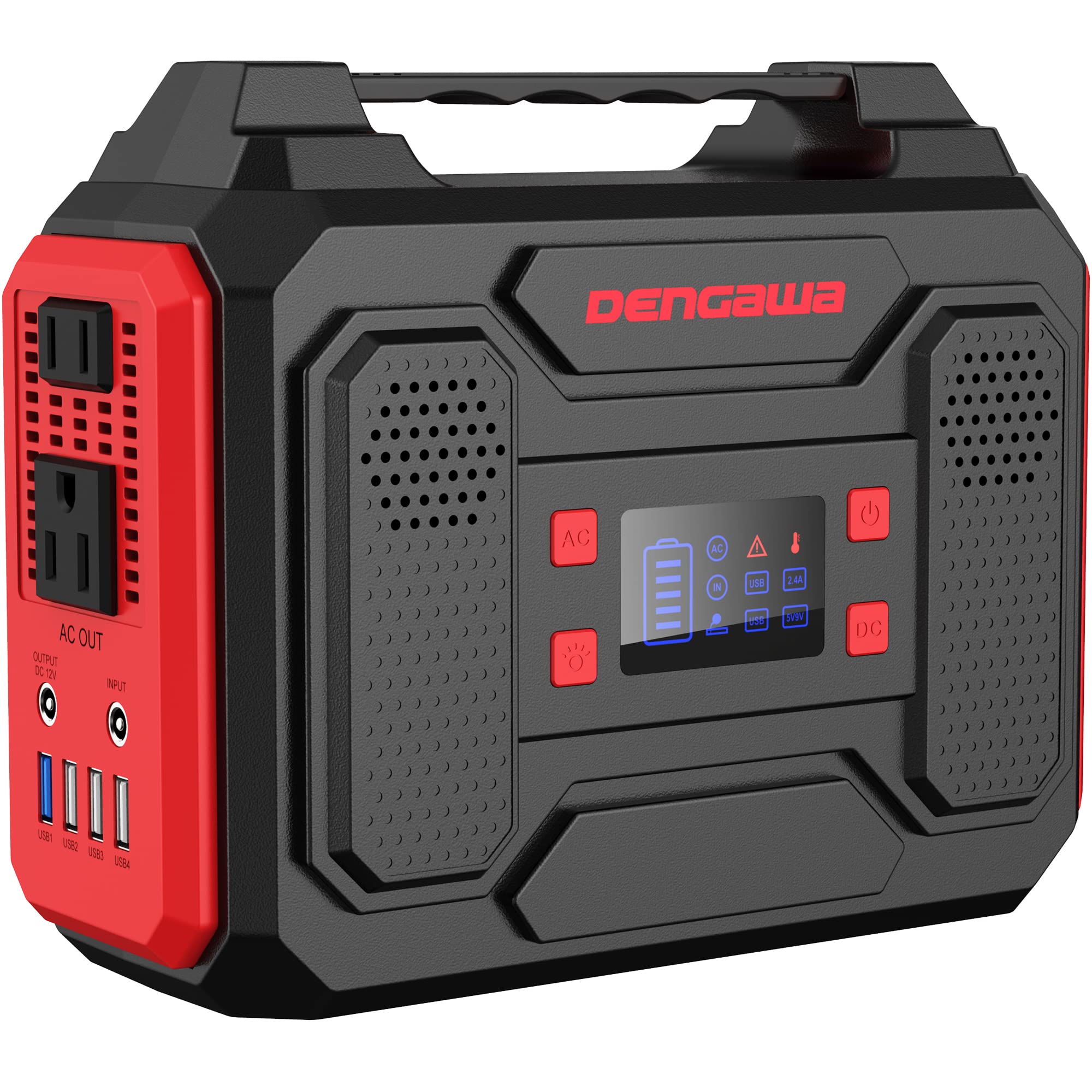 250Wh Portable Power Station with AC Outlet - Solar Generator & 250W Power Bank, 110V Compact Backup Battery for Camping, Emergency, Hunting, Outdoor Adventures & Home Use - Charge Phones, Laptops, Lights, Mini Fridges - Ideal for Blackouts, RV Trips, Off-Grid Living, Road Trips & Emergency Power Supply