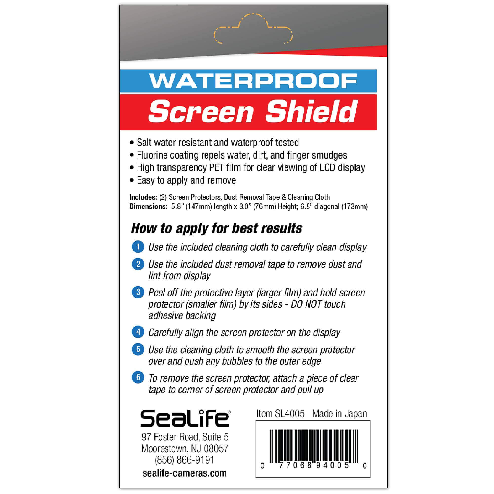 Waterproof iPhone Case for Scuba Diving - Sealife SportDiver Screen Protector | Underwater Photography, Snorkeling & Marine Adventures