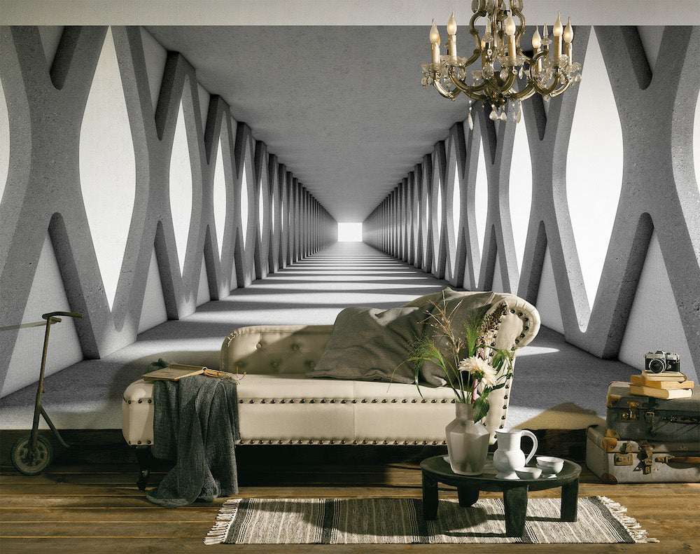 Design Walls Grey Aisle - Premium Room Dividers for Home & Office - Perfect for Privacy, Space Separation, and Stylish Decor