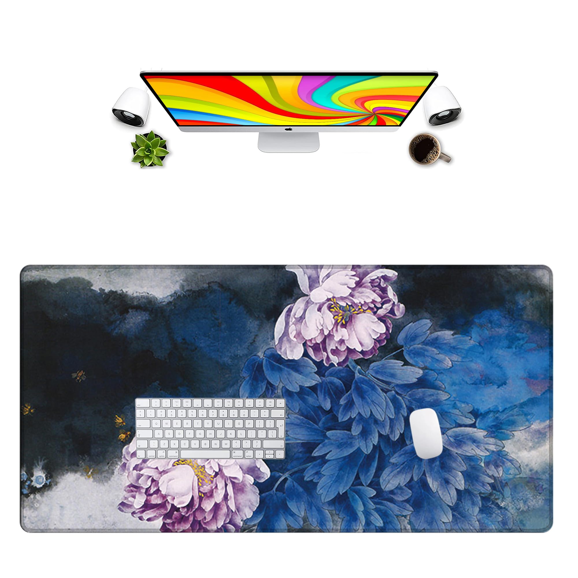 LL-COEUR Extra Large Non-Slip Gaming Mouse Pad - 47