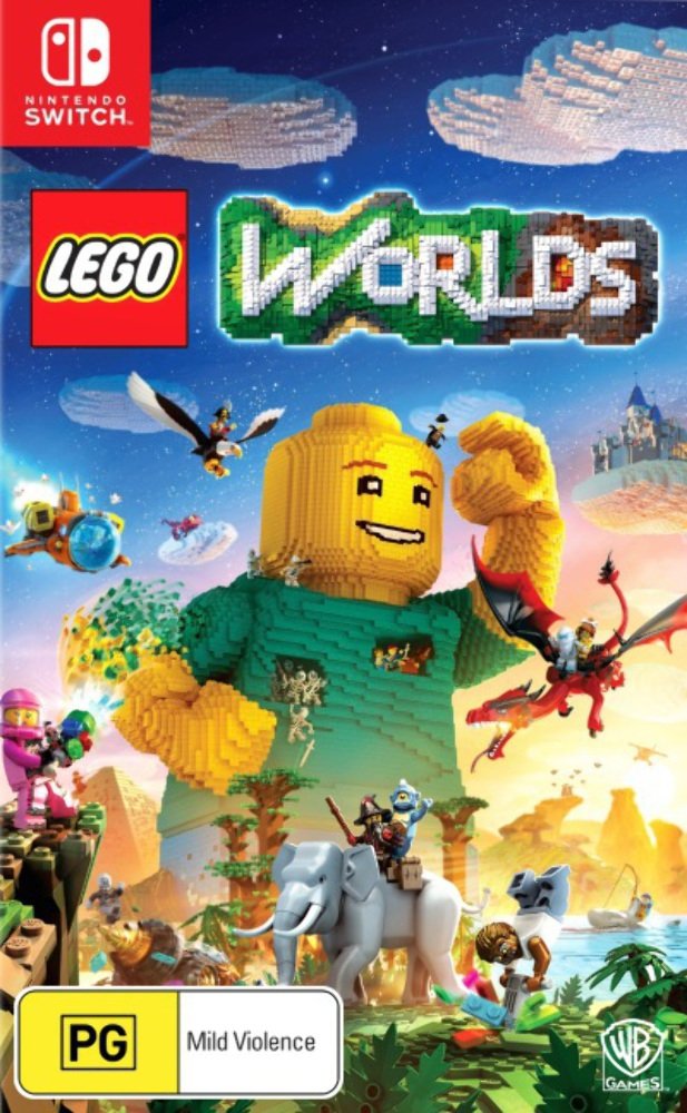 LEGO Worlds - Nintendo Switch Game | Open-World Sandbox Adventure for Kids & Adults | Perfect for Family Game Nights & Travel Entertainment