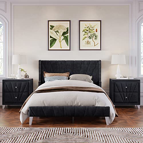 Black Full Bed