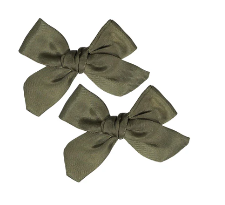 Elegant Satin Hair Clips Set (One Size) - Perfect for Weddings, Prom, Parties & Everyday Styling
