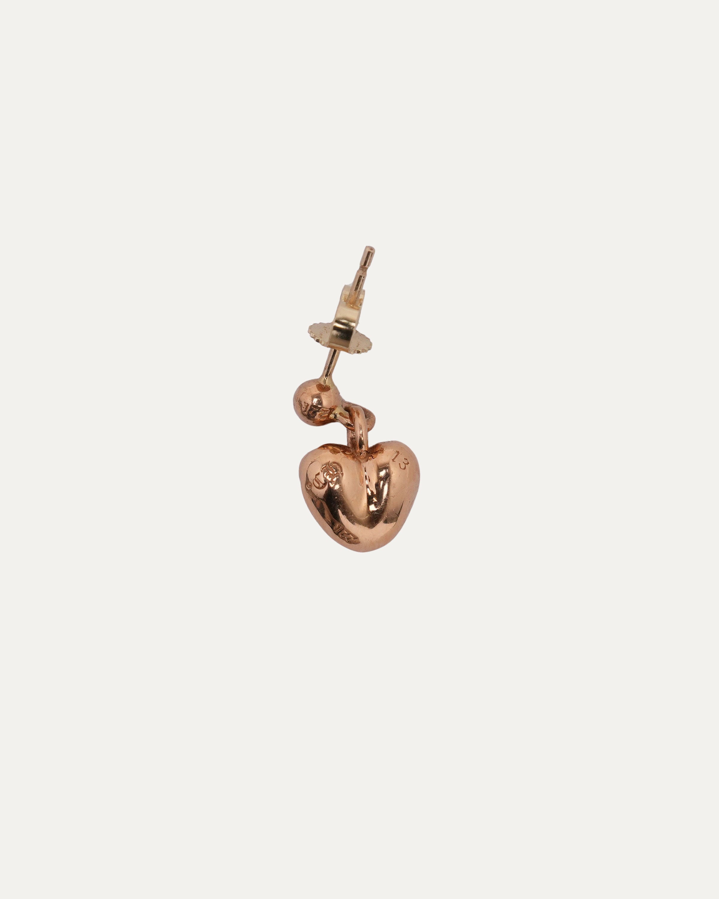 22K Gold Heart Dangle Earrings for Women - Elegant Valentine's Day Gift, Anniversary Jewelry - Perfect for Date Nights, Weddings & Special Occasions