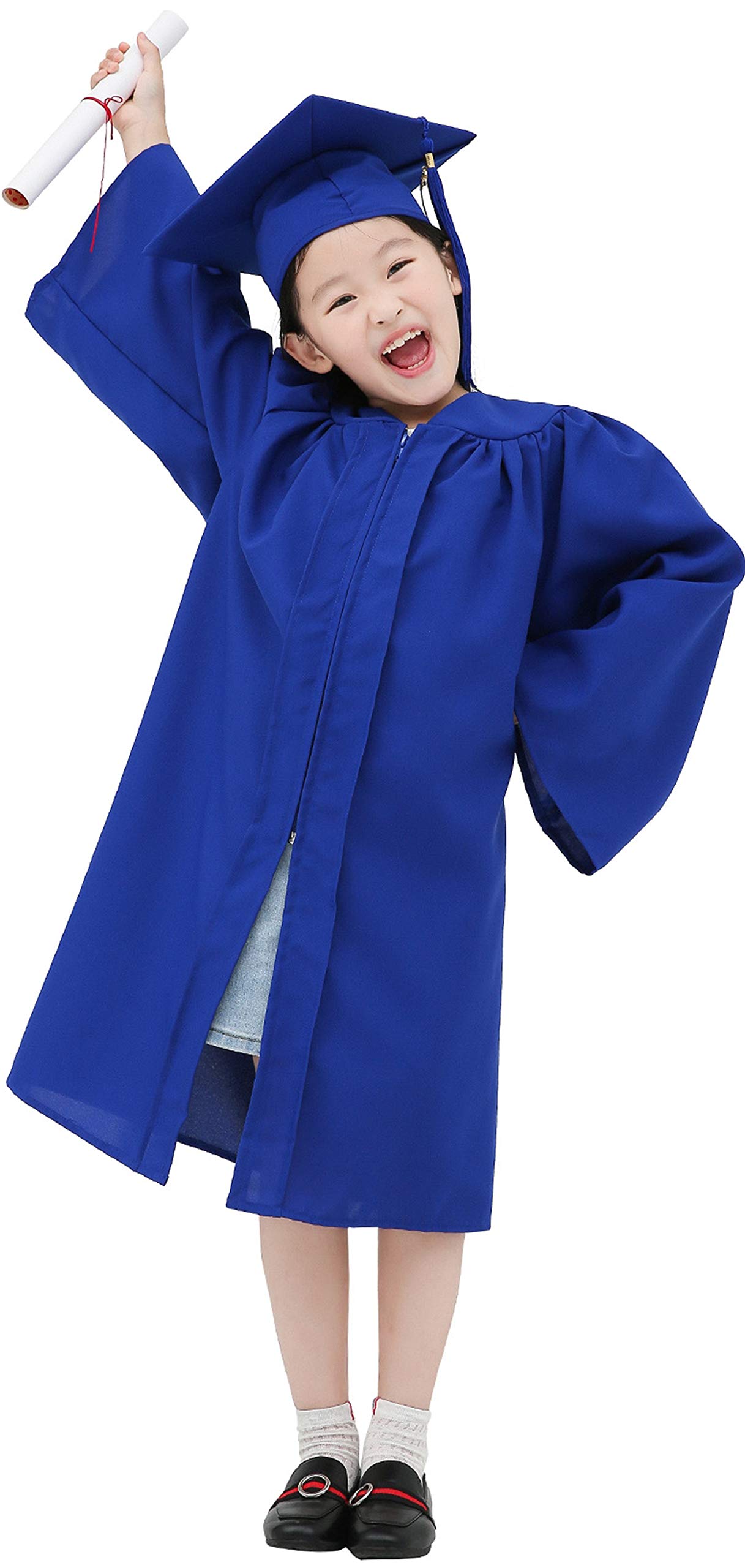 2025 Kindergarten Graduation Gown & Cap Set with Matte Finish Tassel - Perfect for Preschool Ceremonies & Photo Shoots