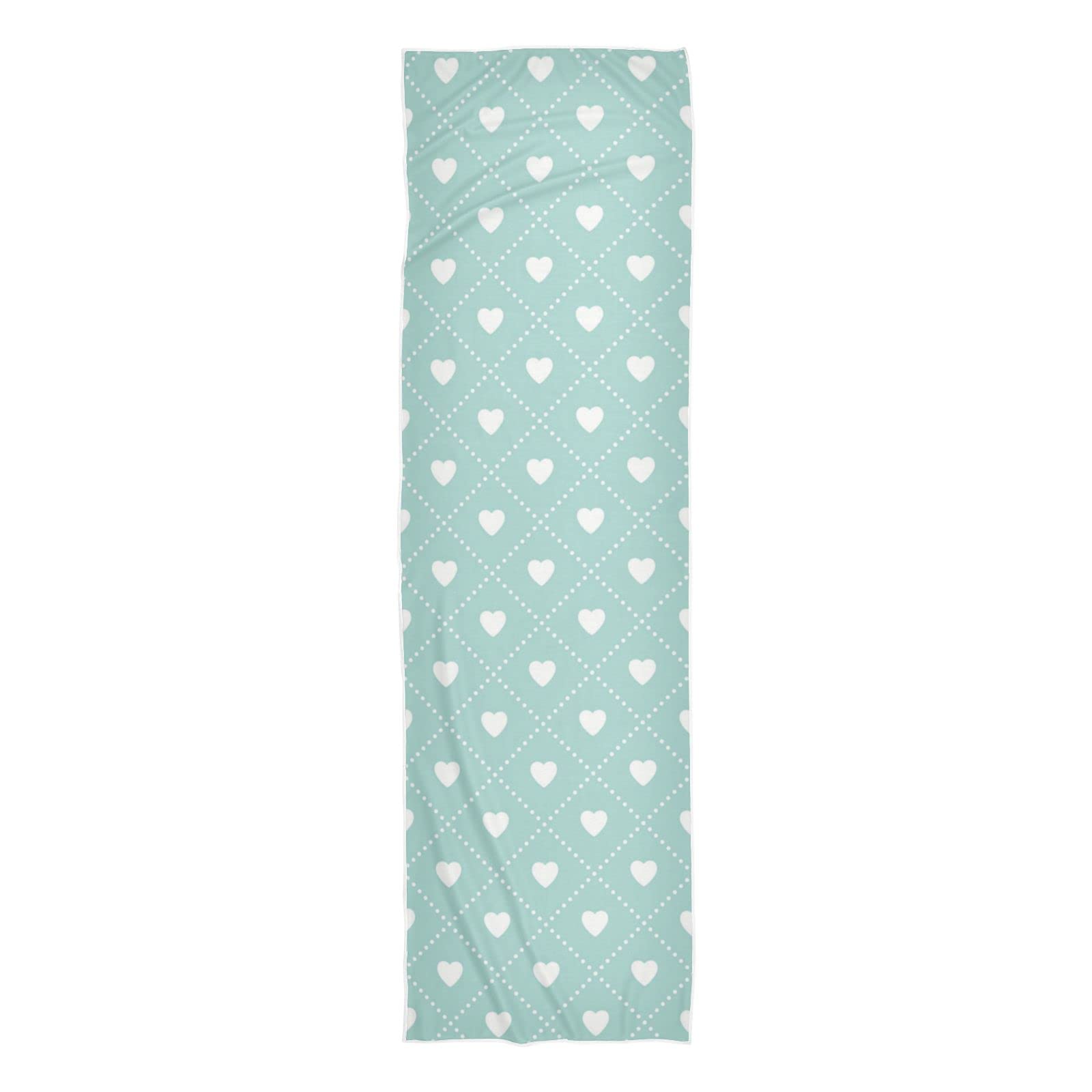 Cooling Sports Towels for Workout - Quick Dry, Breathable & Lightweight Gym Towels in Blue & Green - Perfect for Running, Yoga & Fitness Training