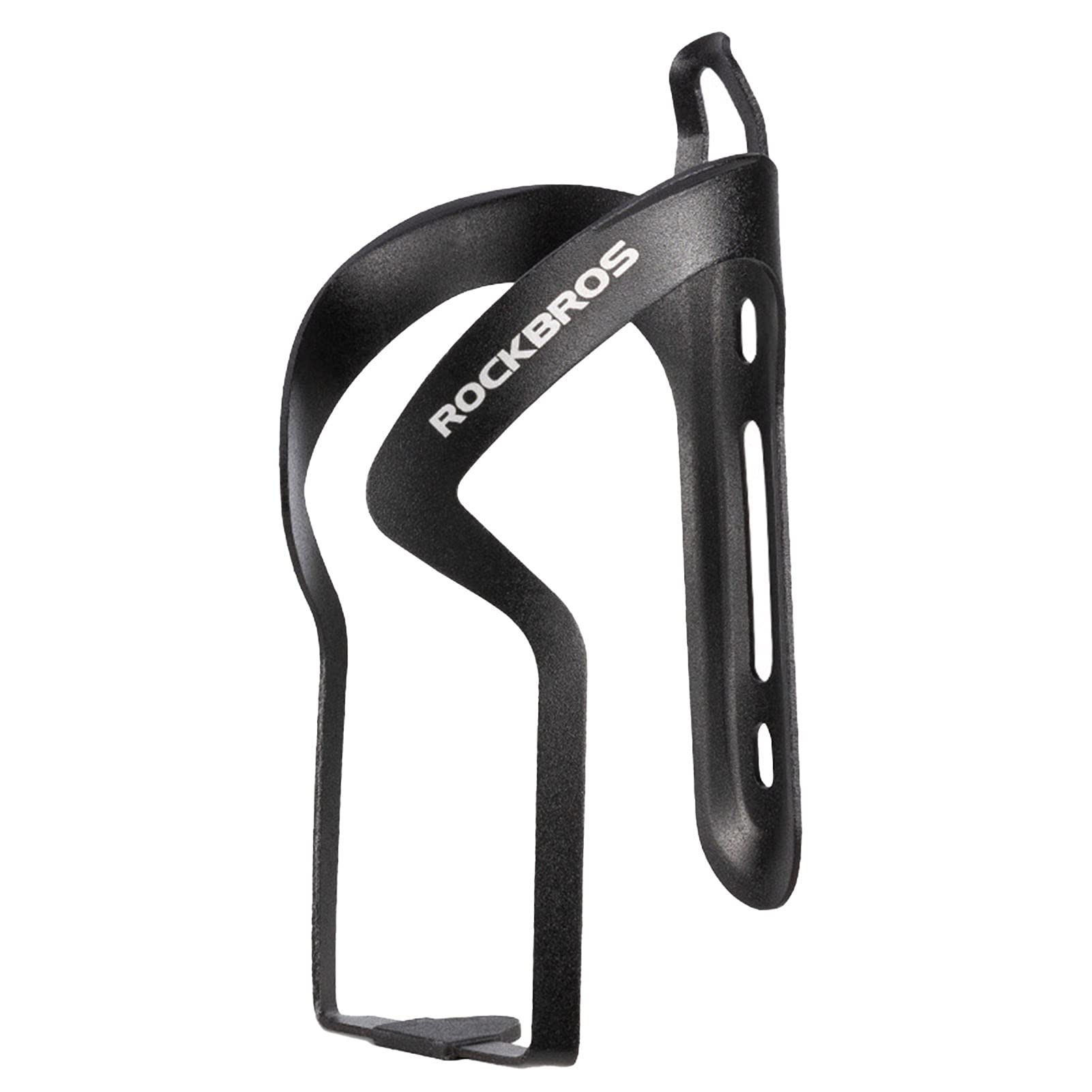 01SHIRTS Lightweight Aluminum Bike Water Bottle Cage Holder - Durable Alloy Bicycle Drink Bottle Bracket - Easy Installation for Road & Mountain Bikes - Perfect for Cycling, Commuting & Outdoor Sports