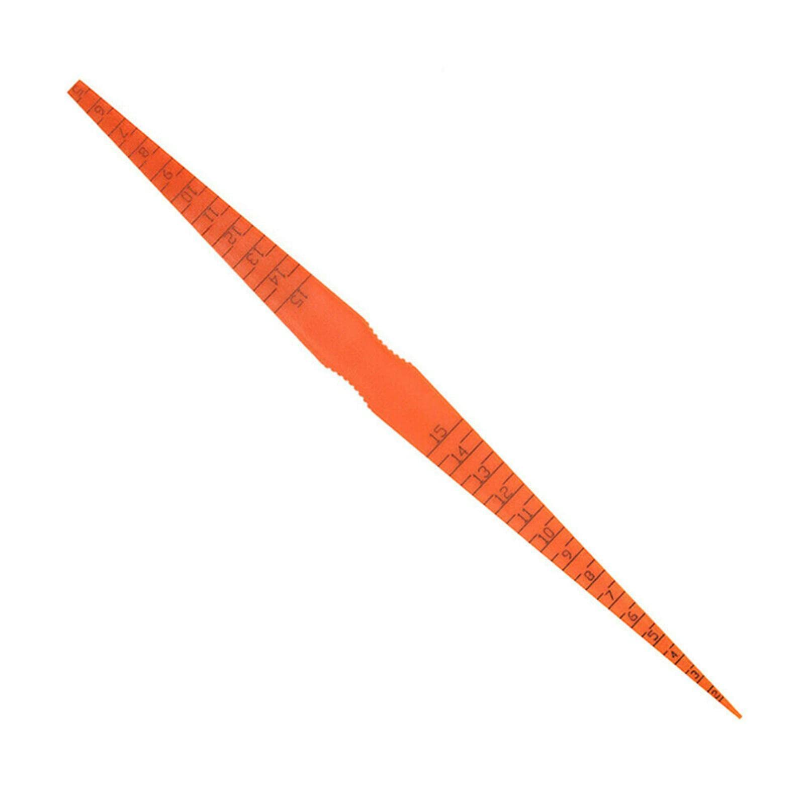 EMVANV Car Panel Gap Alignment Gauge Tool - Hood Ruler & Clearance Measurement for Door Moulding (Orange) | Perfect for Auto Body Repair & Detailing