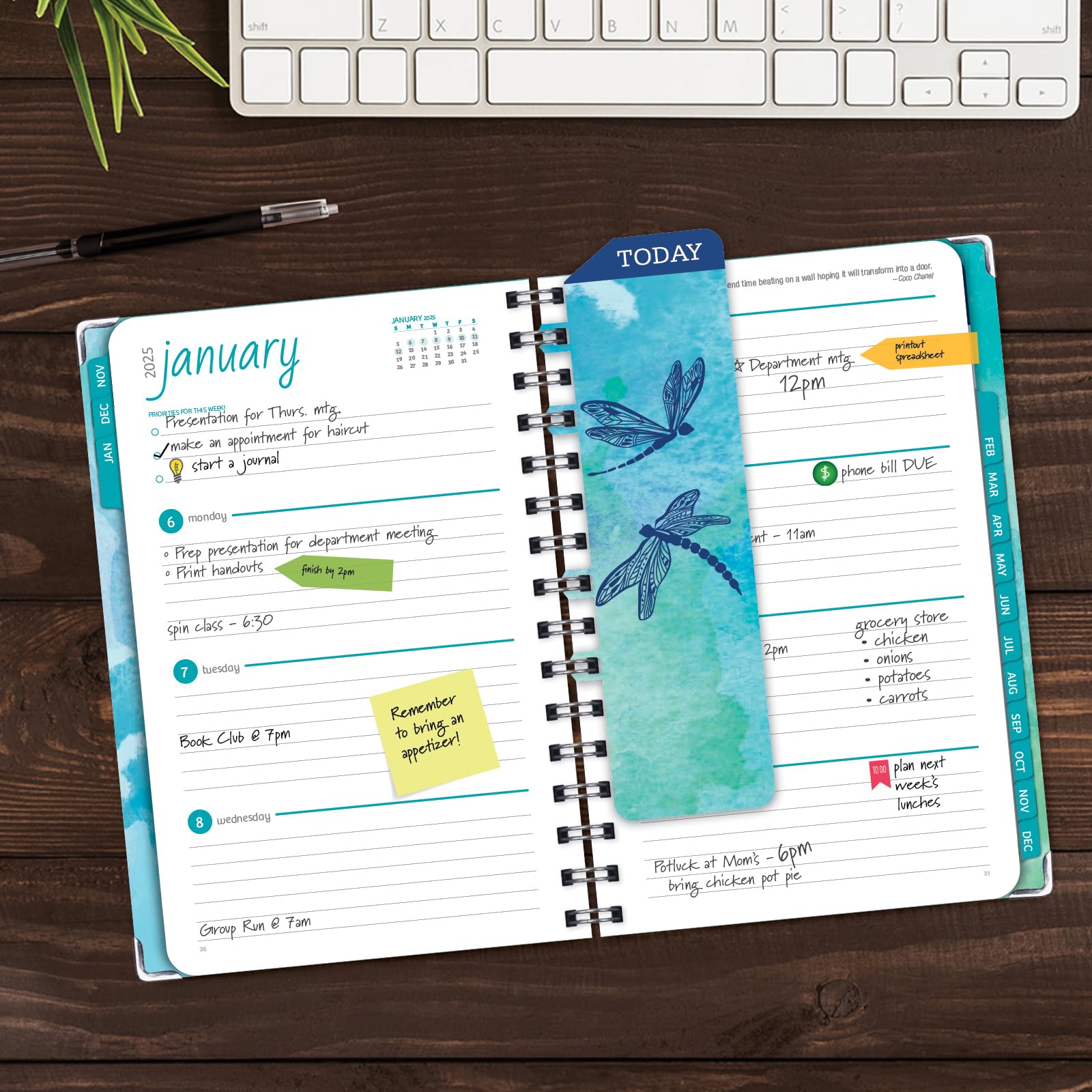 2025 Hardcover Planner - 5.5