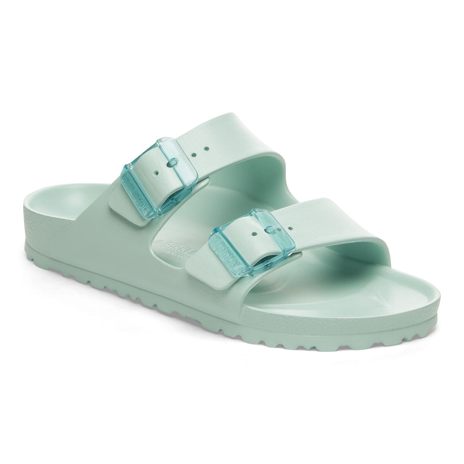 Birkenstock Arizona Stealth Buckle Sandals for Women - Comfortable Leather Footbed Slides for Casual Wear, Walking & Outdoor Activities