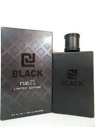 Rue21 CJ BLACK Cologne for Men - Limited Edition 3.4 fl.oz (100ml) Eau de Toilette - Fresh & Masculine Scent for Date Night, Office & Special Occasions