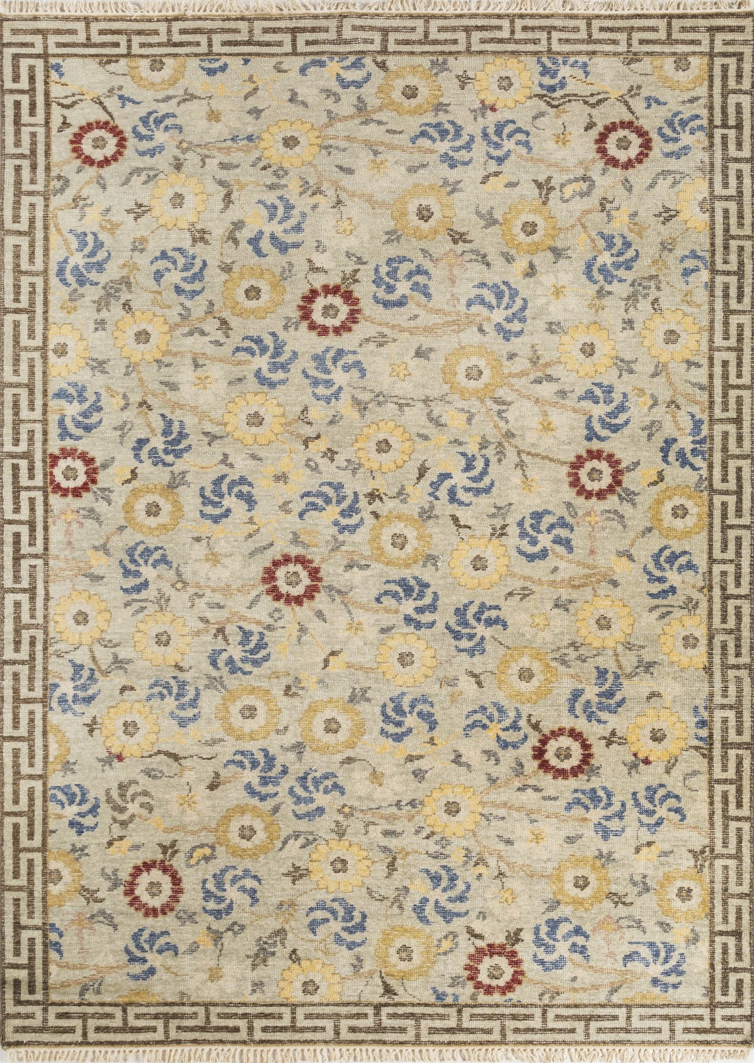 Benji Handwoven Transitional Area Rug - Soft Bohemian Style for Living Room, Bedroom & Office - J68863