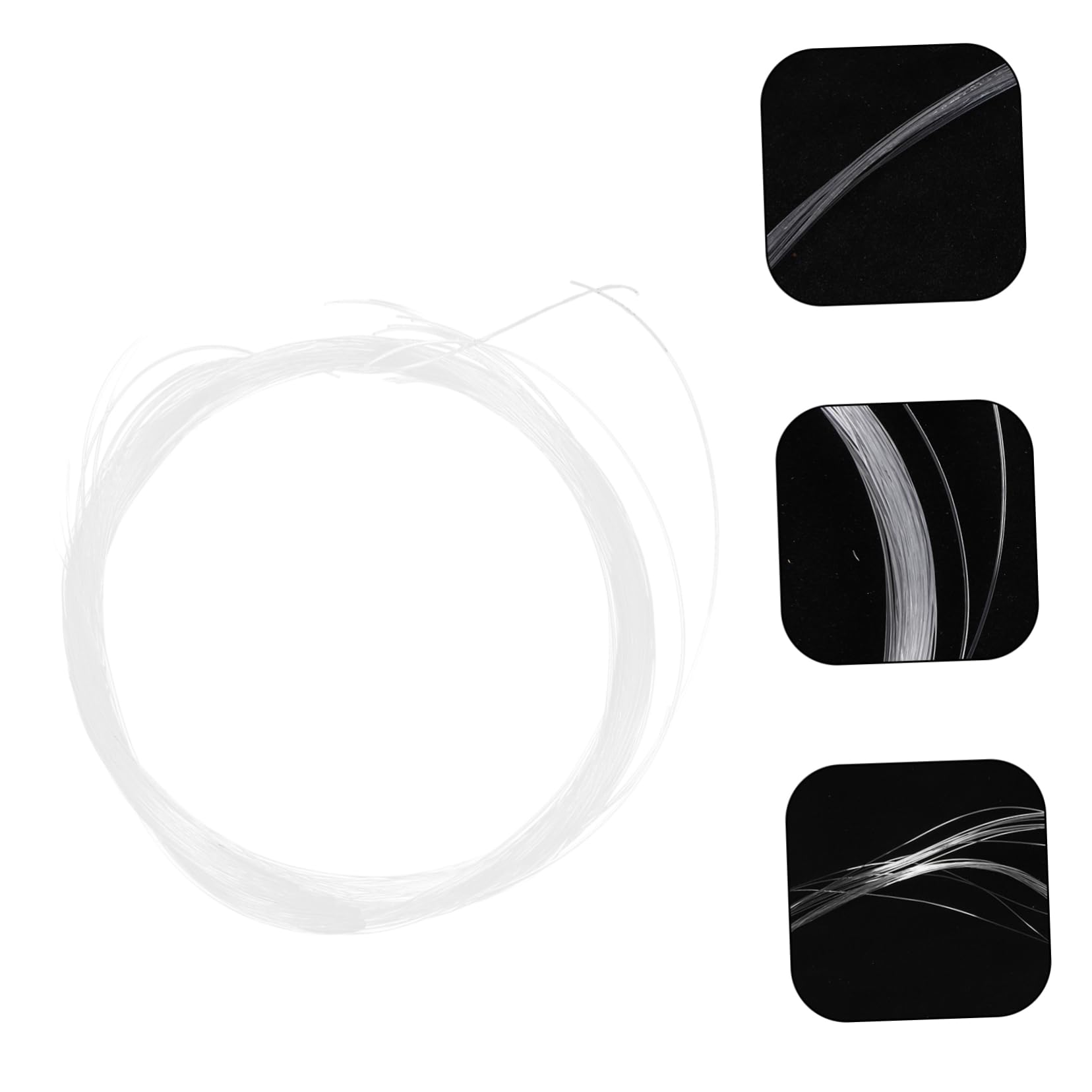 JECOMPRIS Glasses String - 1 Roll Nylon Glasses Temple Accessories for Secure Eyewear Retention | Perfect for Reading, Sports & Active Lifestyles