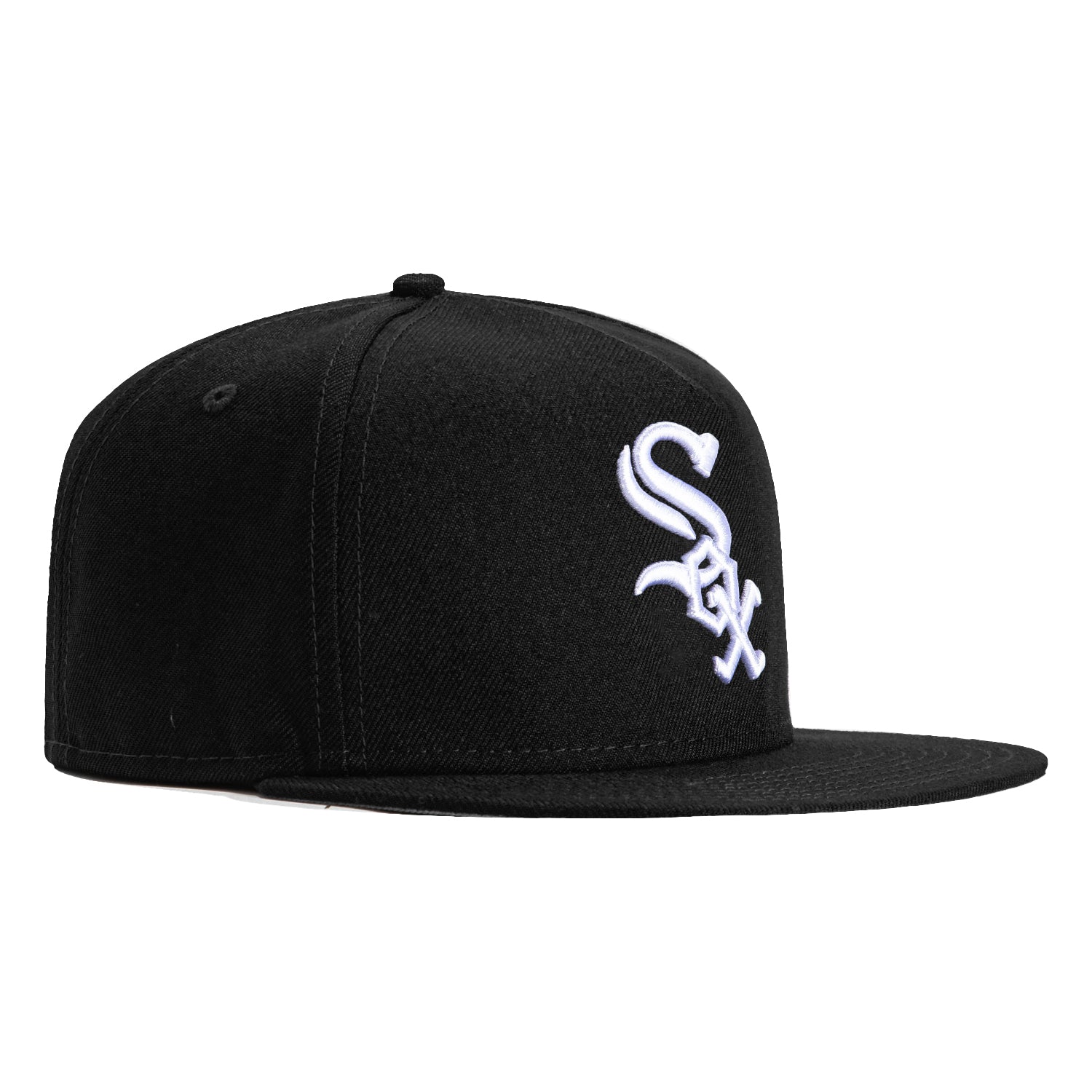 New Era 59Fifty MLB Chicago White Sox Snapback Baseball Cap - Black Adjustable Hat for Men & Women | Perfect for Games, Sports & Streetwear Fashion