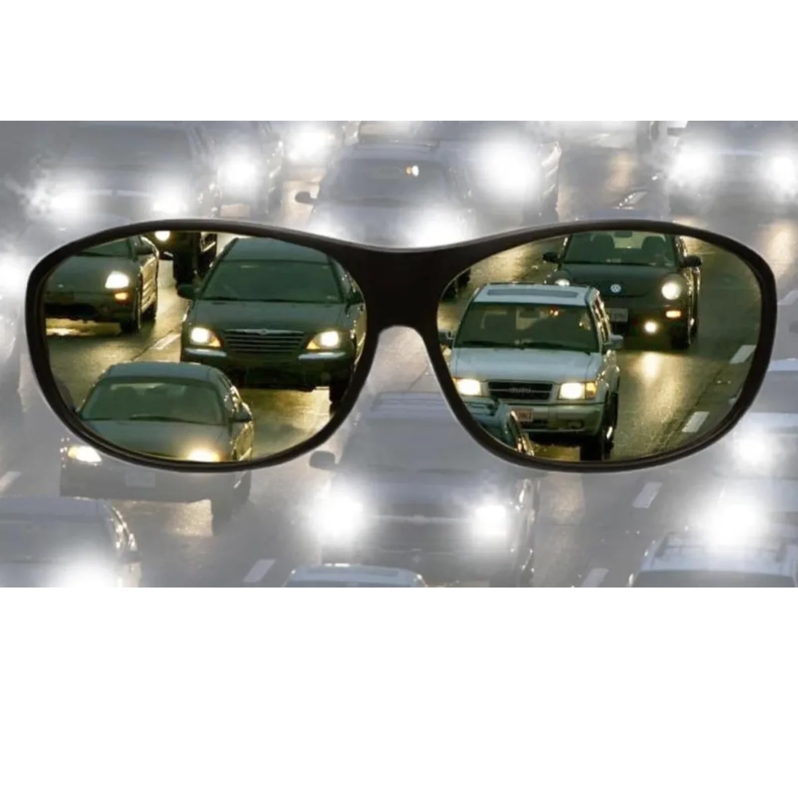 Night Vision Driving Glasses for Enhanced Visibility - Anti-Glare, UV Protection & HD Clarity - Perfect for Night Driving, Fishing & Outdoor Activities