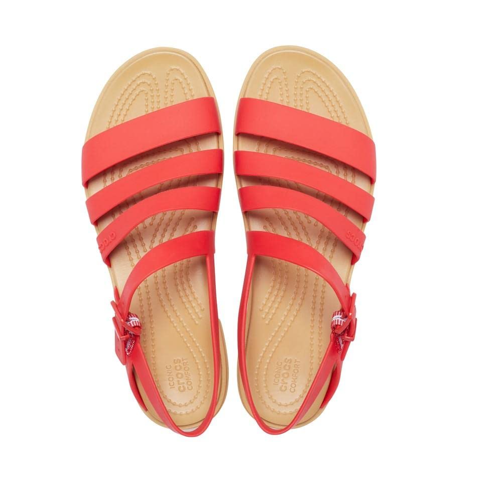 Crocs Women's Tulum Sandal - Comfortable & Lightweight Summer Slide Sandals for Beach, Pool, and Casual Wear