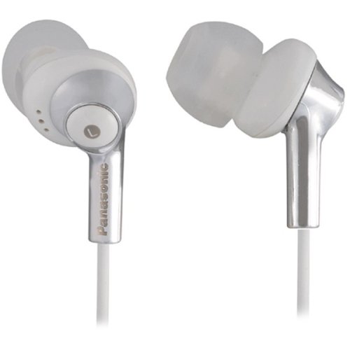 Panasonic RP-HJE300 Lightweight In-Ear Headphones with Noise Isolation & Carrying Pouch - Perfect for Travel, Workouts, and Commuting