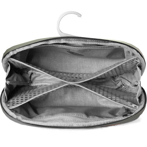 Peak Design Small Wash Pouch (Sage) - Waterproof Travel Toiletry Bag for Men & Women - Perfect for Camping, Hiking & Air Travel Accessories Organization