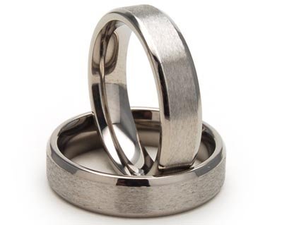 5mm Comfort Fit Titanium Rings for Men - Durable & Hypoallergenic Wedding Bands - Perfect for Everyday Wear, Gym & Outdoor Activities