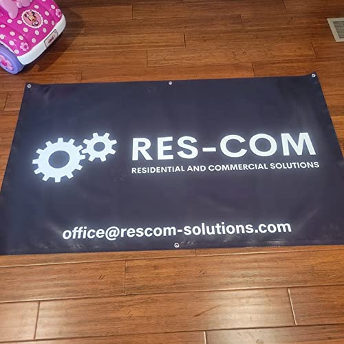 Custom Vinyl Banner Printing - Personalized Indoor/Outdoor Large 10'x10' Party Decoration for Business Events, Birthdays & Celebrations | Durable Weatherproof Signage for Storefronts, Trade Shows & Backyard Parties