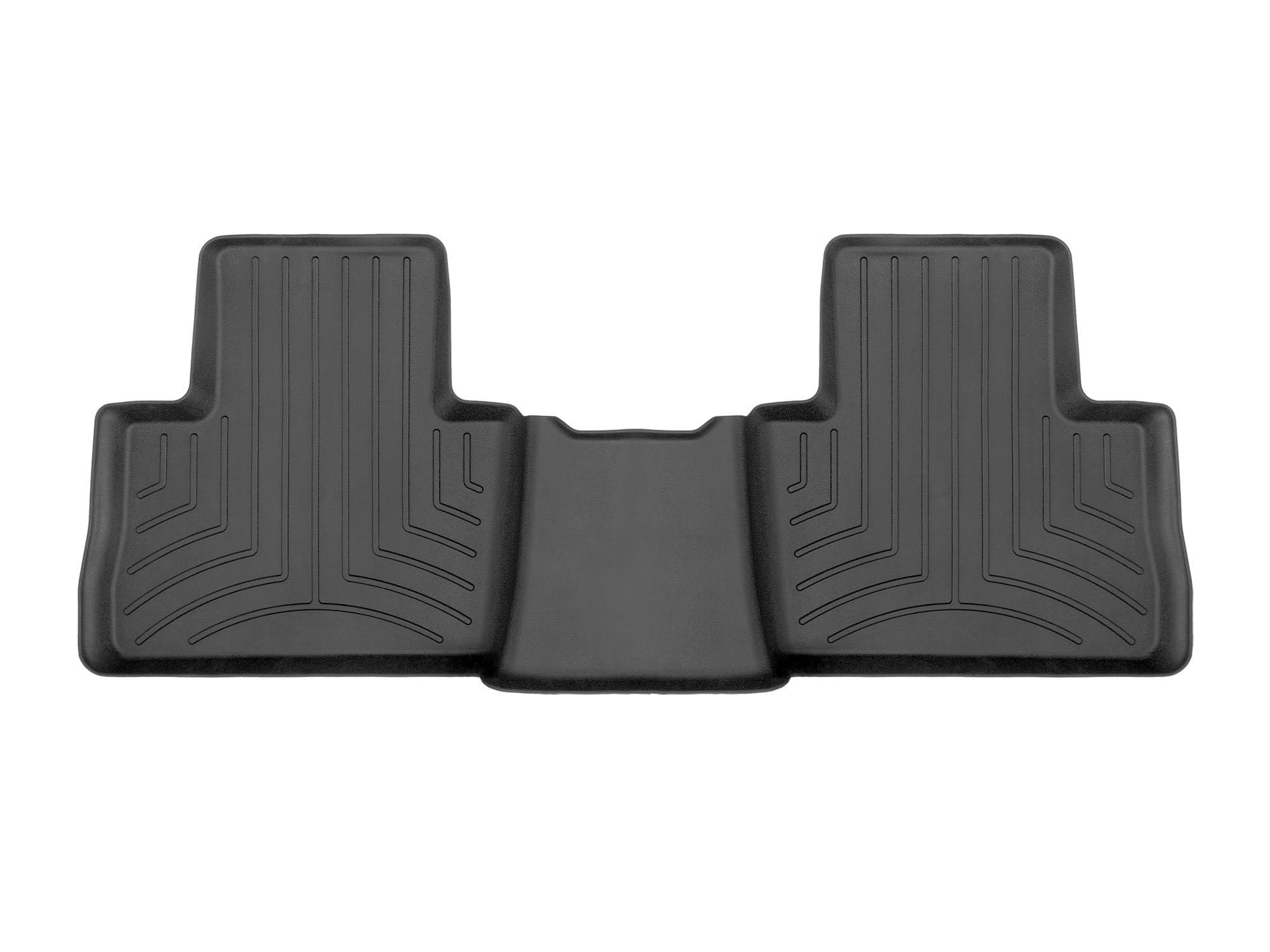 WeatherTech FloorLiner HP Custom Fit All-Weather Floor Mats for Toyota RAV4 2nd Row (2019-2023 Models) - Black - Durable Protection Against Mud, Snow & Spills - Perfect for Off-Road Adventures & Family Road Trips