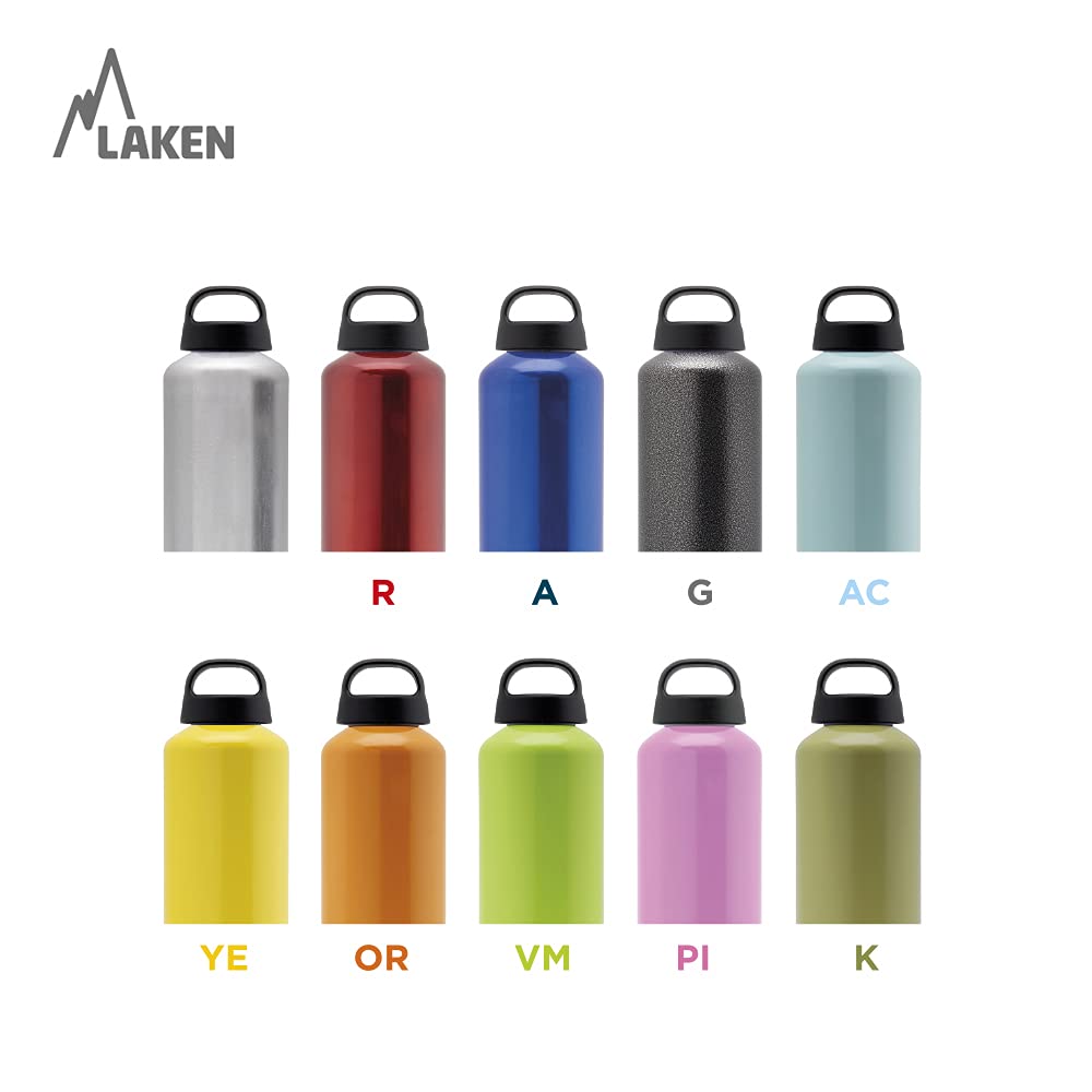 1L Classic Red Water Bottle - BPA Free, Leak Proof & Durable for Gym, Hiking, Travel & Outdoor Activities