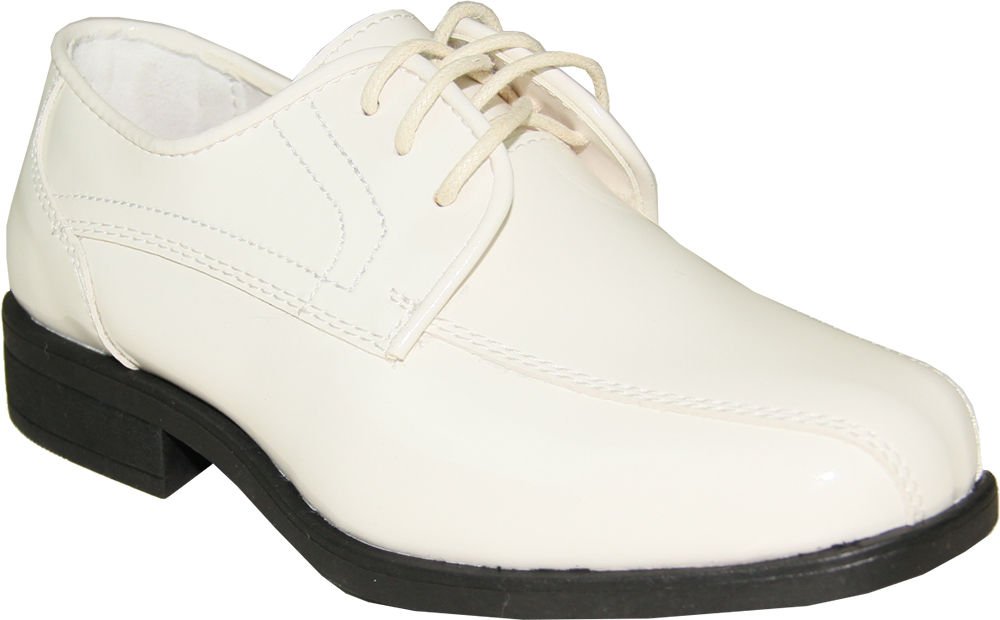 Jean YVES JY02KID Boys' Formal Dress Shoes - Classic Oxford Style for School, Church & Special Occasions