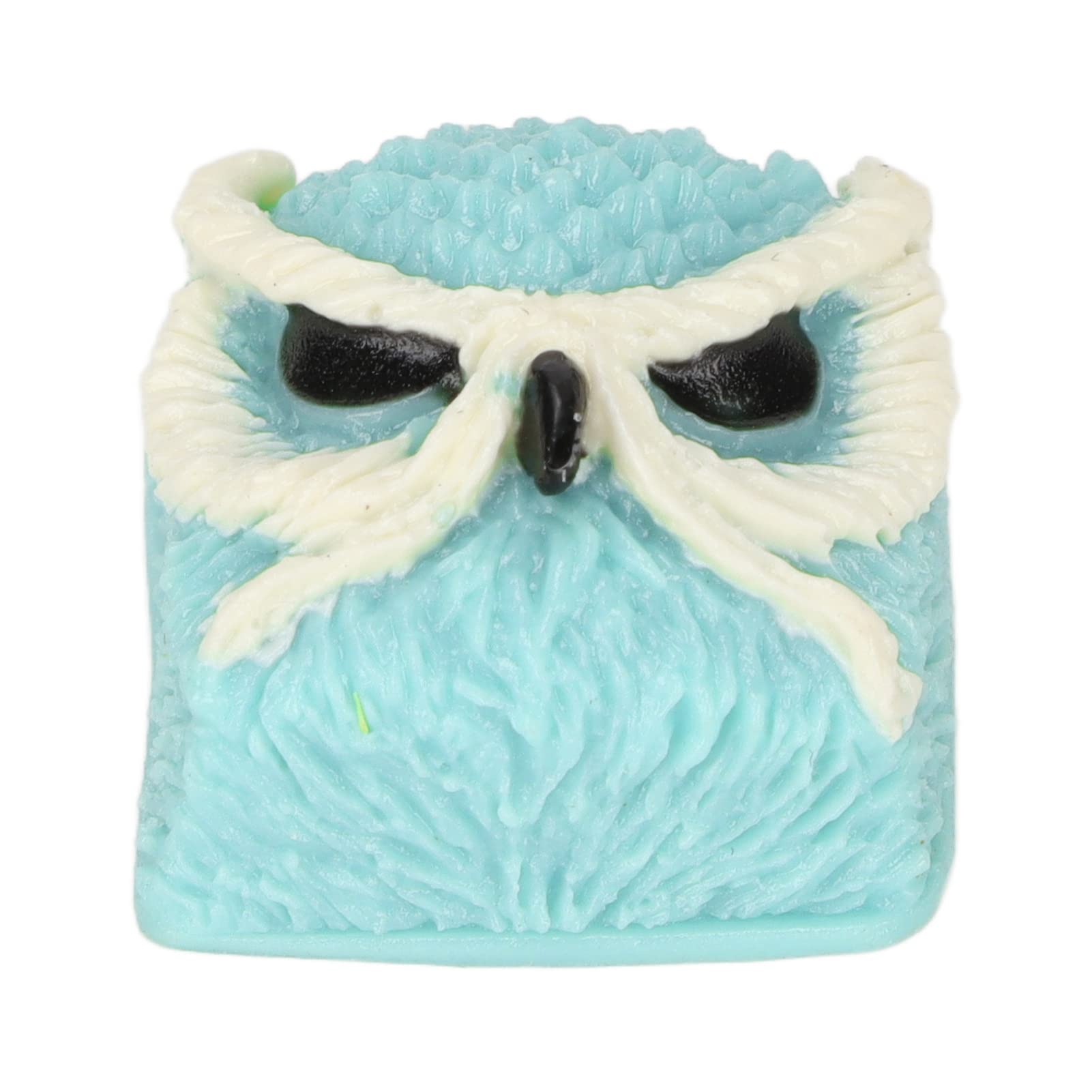 GOWENIC Custom Owl Pattern OEM R4 Resin Keycaps for Cherry MX Switches - Handmade Gaming Keycaps Replacement for Mechanical Keyboards (Blue) - Perfect for Gaming, Typing & Keyboard Customization