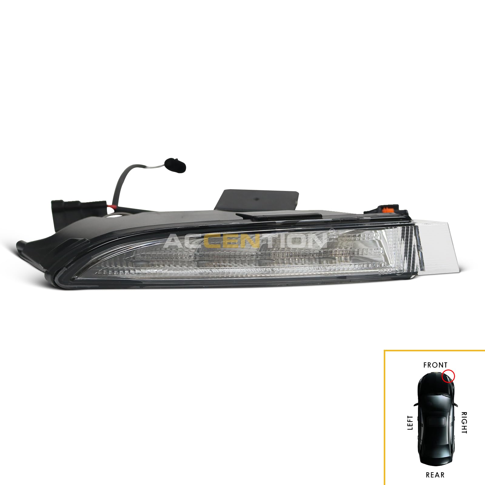 VW Golf 6 MK6 R20 LED Daytime Running Lights (DRL) - Compatible with 2009-2013 Models - High Brightness Car Styling Lights for Enhanced Visibility & Safety - Perfect for Daily Commute, Night Driving, and Car Customization
