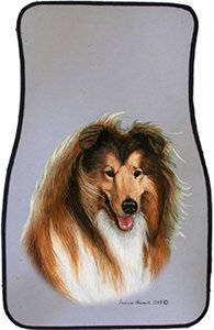 Premium Collie Car Floor Mats - All-Weather, Universal Fit for Cars & Trucks | Waterproof & Durable Protection for Mud, Snow & Spills | Perfect for SUVs, Sedans & Pickup Trucks