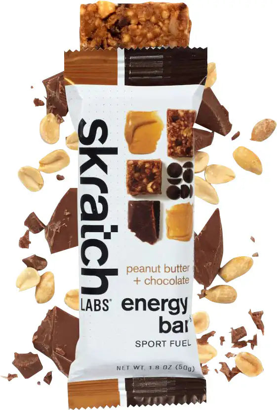 Skratch Labs Energy Bar - Natural Sports Fuel for Endurance & Recovery - Perfect for Running, Cycling & Hiking