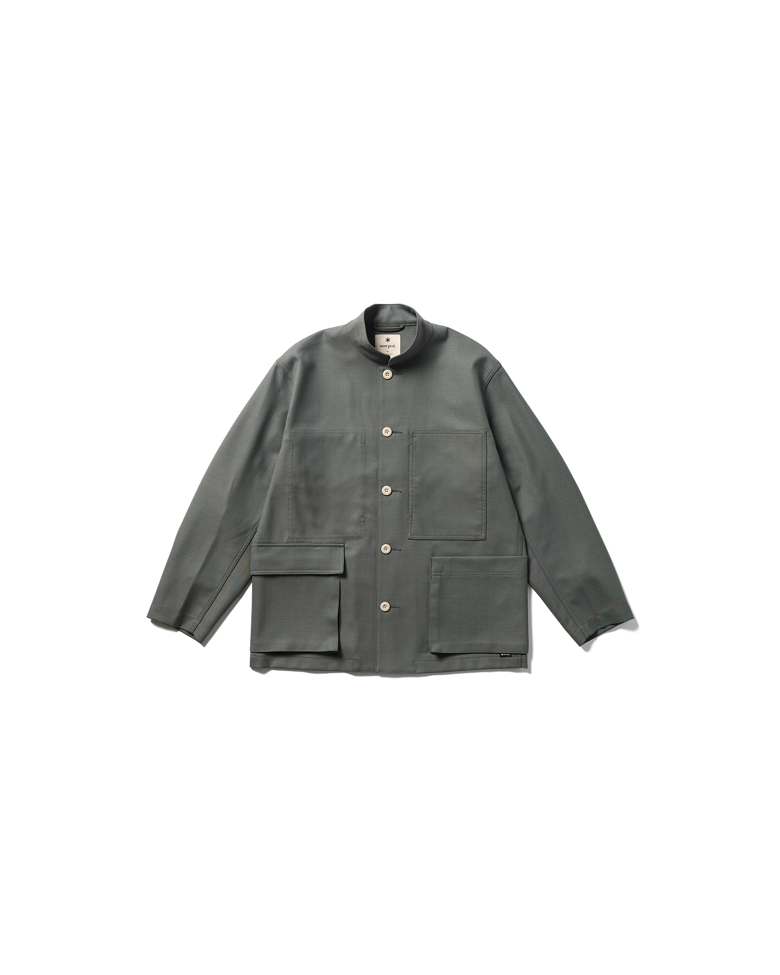 Hybrid Wool Utility Jacket for Men & Women - Water-Resistant Outdoor Workwear for Hiking, Camping & Everyday Wear