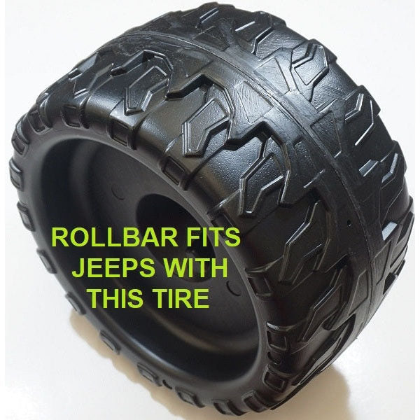 Wrangler Rollbar - Heavy Duty Black Roll Bar for Jeep Wrangler | Off-Road Protection & Style Upgrade for Adventure & Daily Driving