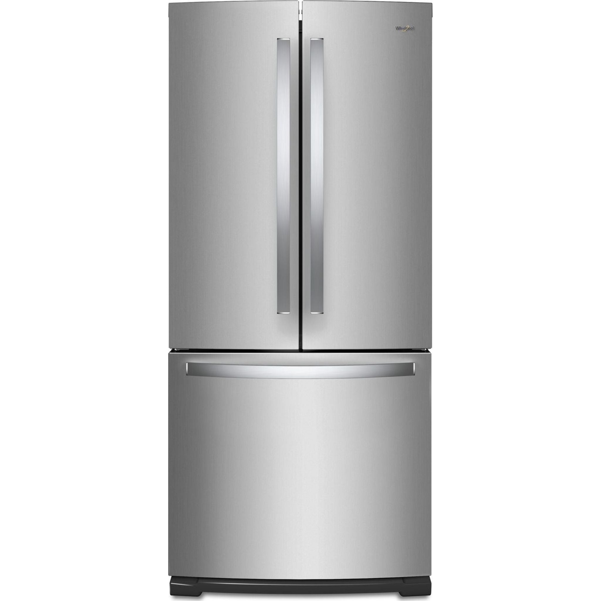 Whirlpool WRF560SFHZ 36 Inch French Door Refrigerator - Fingerprint Resistant Stainless Steel, Energy Star Certified, Large Capacity Fridge for Modern Kitchen & Family Use