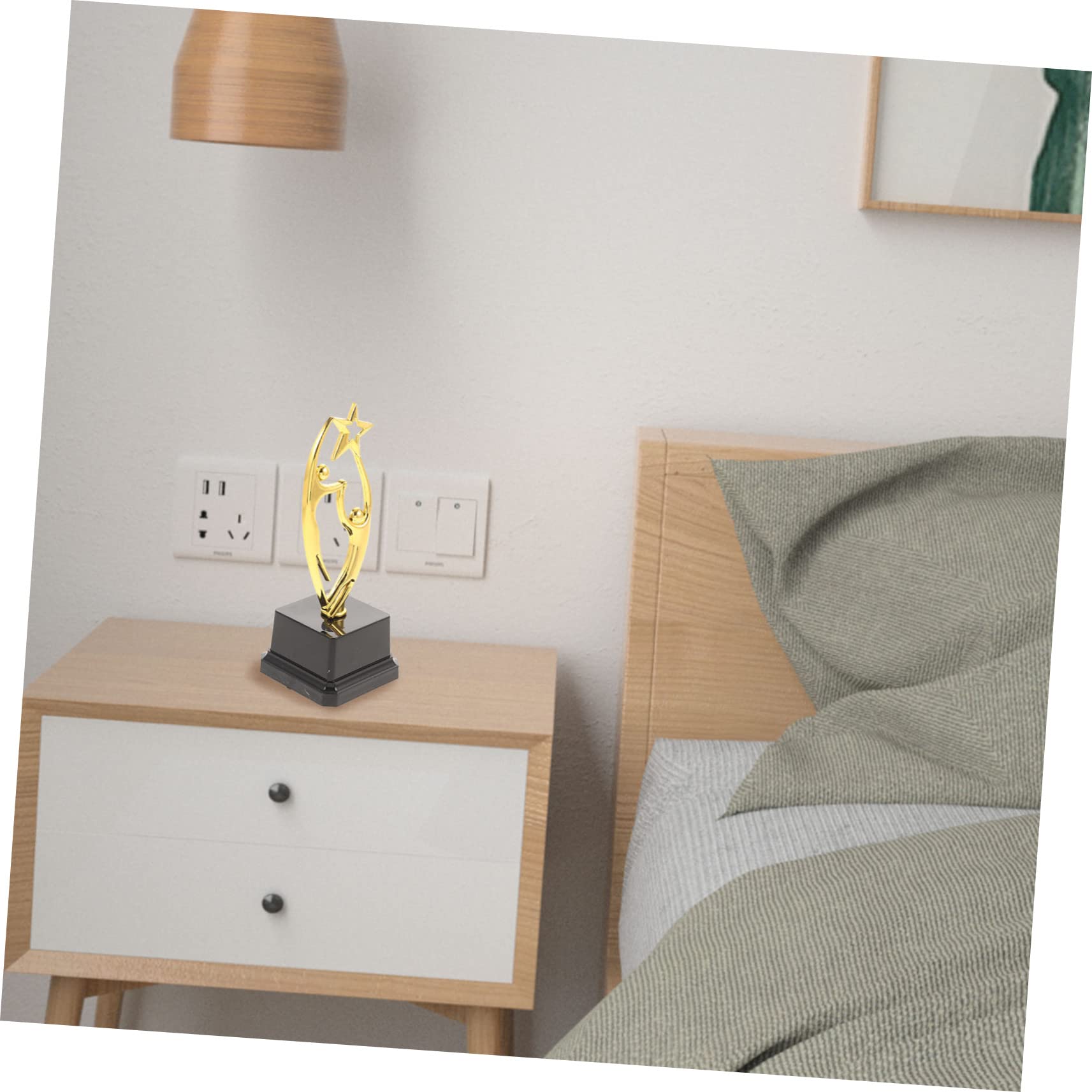 SUPVOX Basketball Trophy Toys for Kids - Sports Awards & Prizes for Children - ABS Plastic Sports Reward for Basketball Games, Competitions & School Events
