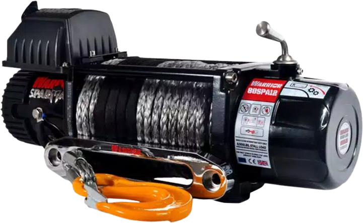 DK2 6000 SR 6000 lbs Capacity Electric Winch - Heavy Duty Synthetic Rope Off-Road Recovery Winch for Trucks, Jeeps & ATVs | Perfect for Off-Roading, Towing & Emergency Vehicle Recovery