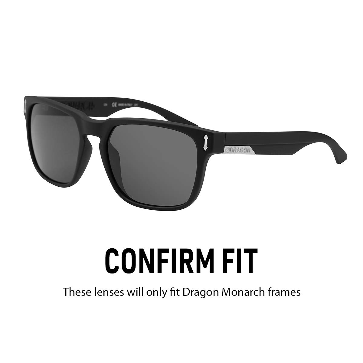 IKON LENSES Replacement Lenses for Dragon Monarch Sunglasses - Polarized UV Protection - Perfect for Outdoor Sports & Driving