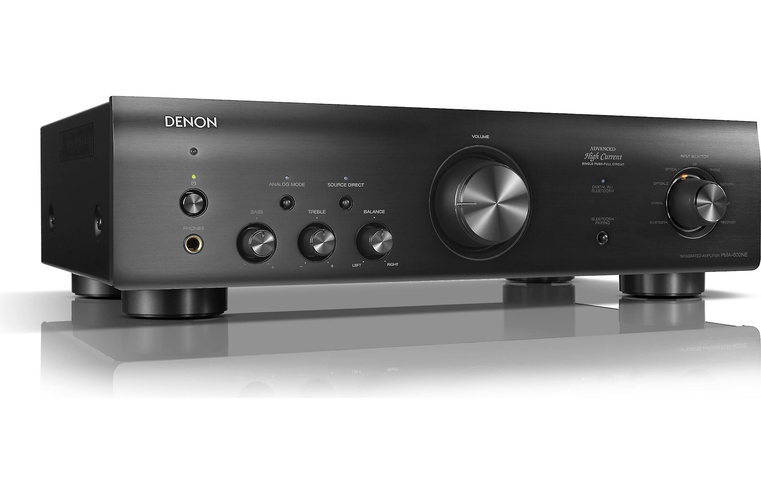 Denon PMA 600NE Hi-Fi Stereo Integrated Amplifier with Bluetooth - Premium Audio for Home Theater & Music Listening