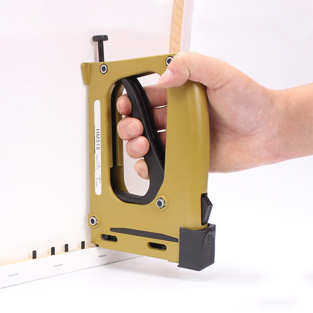 GYKLE Point Driver Framing Tool - Flexible Point Gun Tacker, Lightweight Metal Picture Framing Tool with 1000 Points for Artists, Paintings & Photos | Perfect for DIY Picture Framing, Artwork Display & Home Decor Projects
