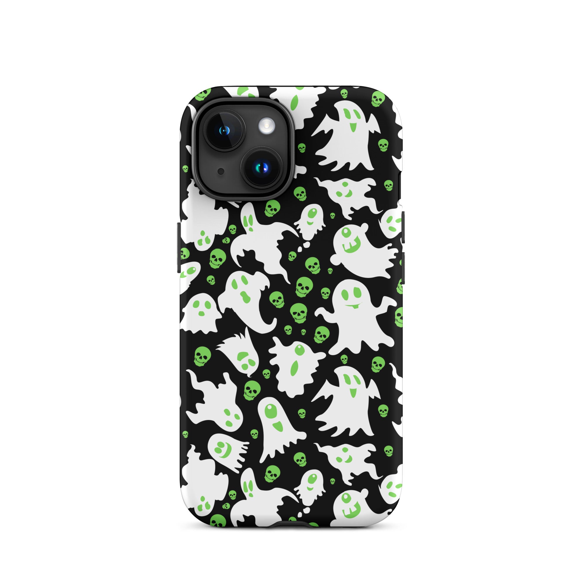 Premium Spooky Specter iPhone Case - Durable & Stylish Ghost Design for iPhone 14/13/12/11 Pro Max - Perfect for Halloween, Cosplay & Themed Parties