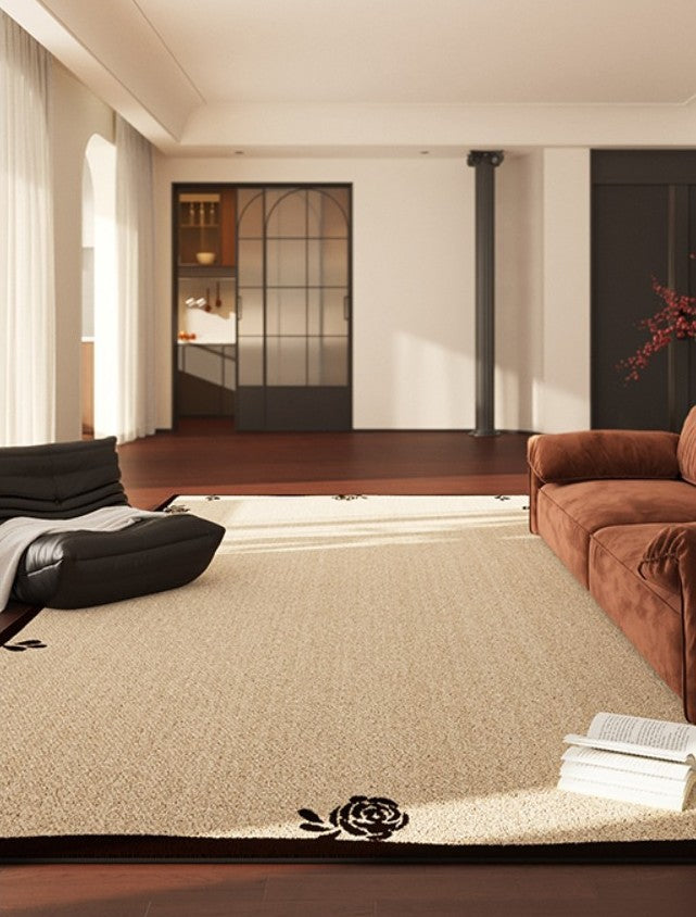Modern Geometric Area Rugs - Contemporary Mid Century Design for Living Room, Dining Room & Bedroom - Soft Non-Slip Floor Covering for Home Decor & Interior Design