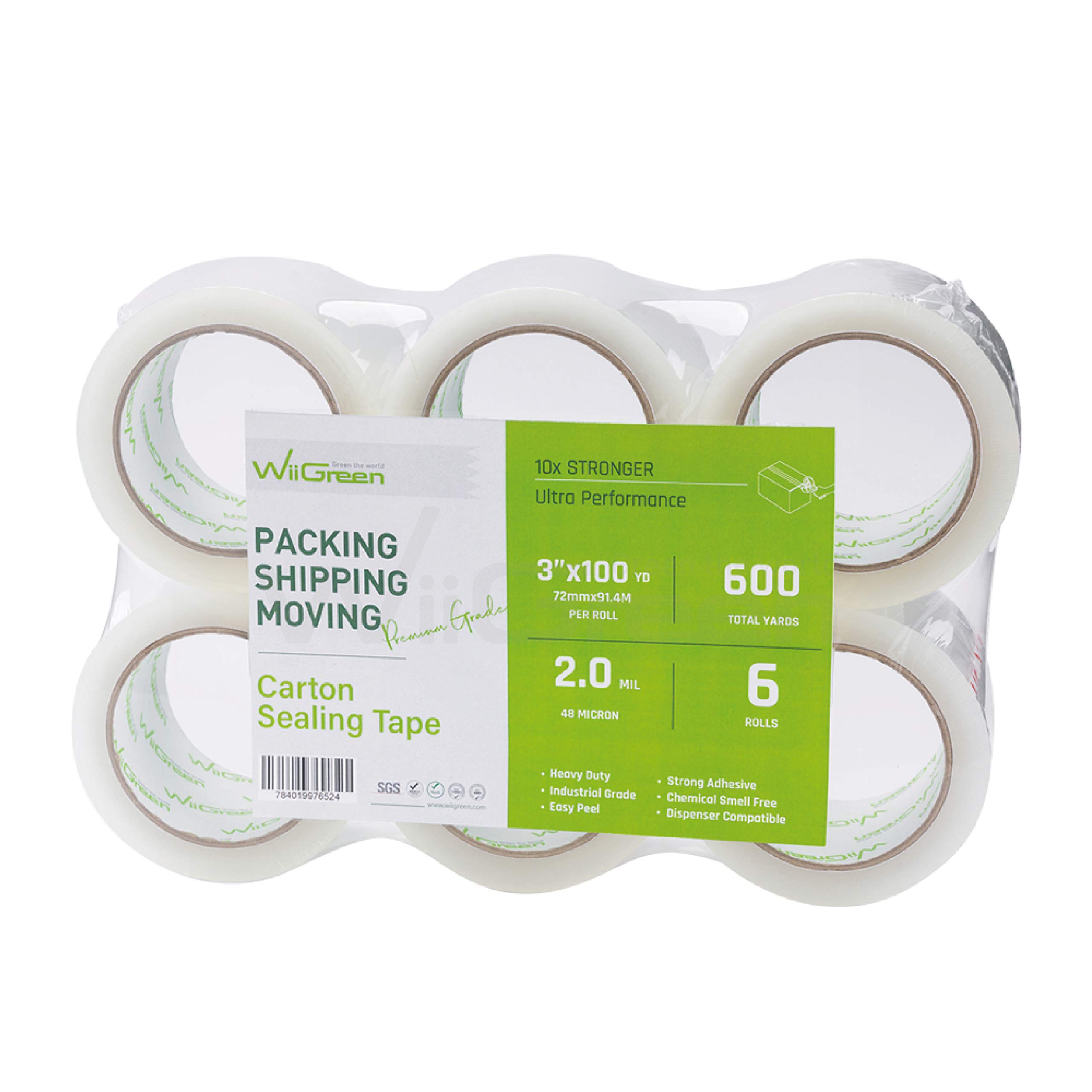 Heavy Duty Clear Packing Tape 3