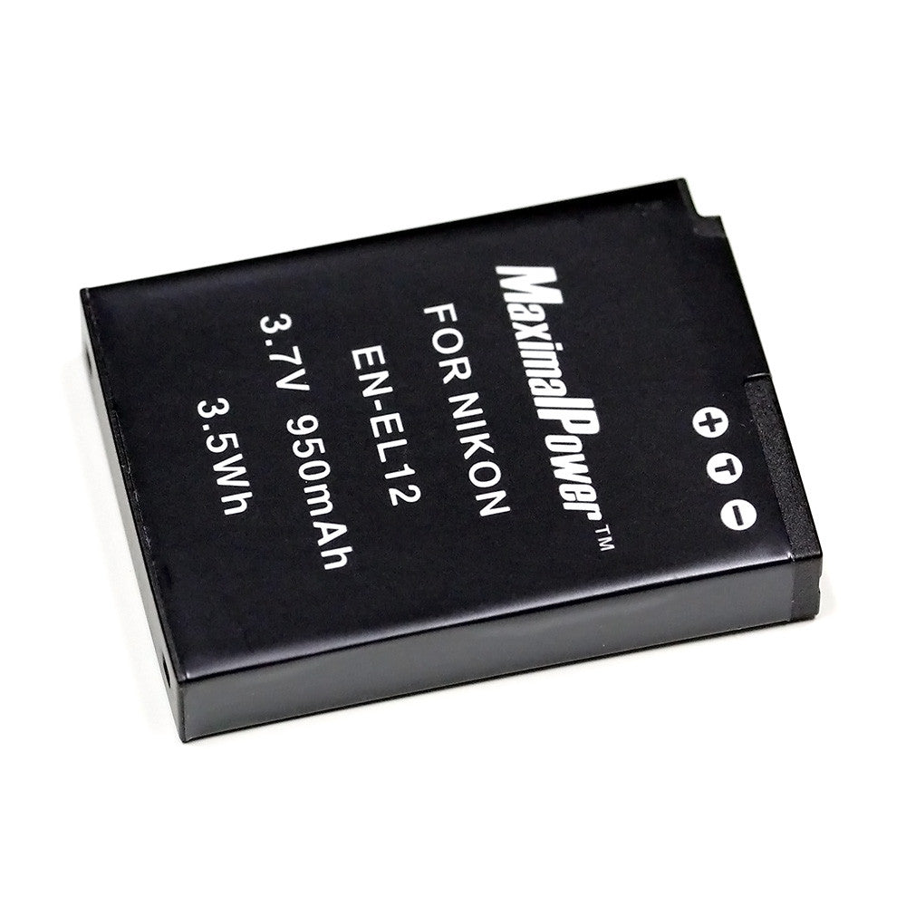Original Nikon EN-EL12 Replacement Battery - Compatible with Nikon Cameras | Long-Lasting Power for Photography & Video | Perfect for Travel, Events & Professional Shoots