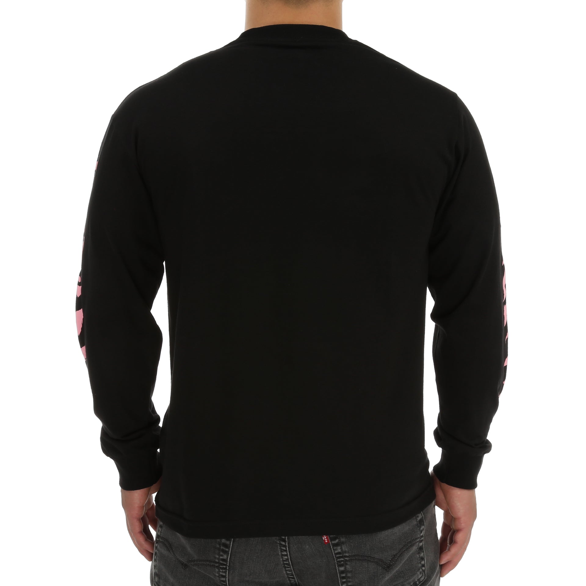 Huf Asa Long Sleeve T-Shirt for Men - Black | Comfortable Streetwear & Casual Wear for Everyday Outfits